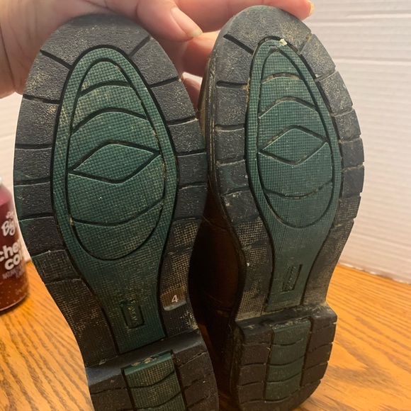 Smoky mountain boots, Tan Leather Western Boots Youth Size 4 - Picture 8 of 8